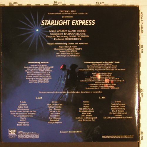 Starlight Express: Live Album Bochum, Foc,+Programm, Stella(SP SE 0101/89), D, 1989 - 2LP - Y2836 - 9,00 Euro