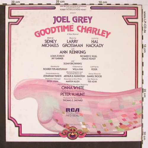 Goodtime Charley: Joel Grey u.a., Orig. Broadway Cast, RCA(ARL1-1011), US, 1975 - LP - Y284 - 9,00 Euro