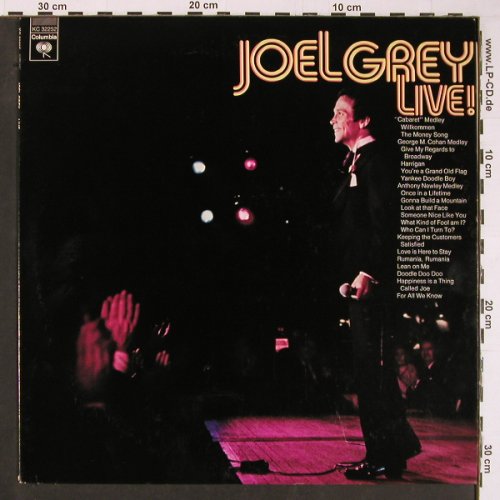 Grey,Joel: Live!, Columbia(KC 32252), US, 1973 - LP - Y285 - 9,00 Euro