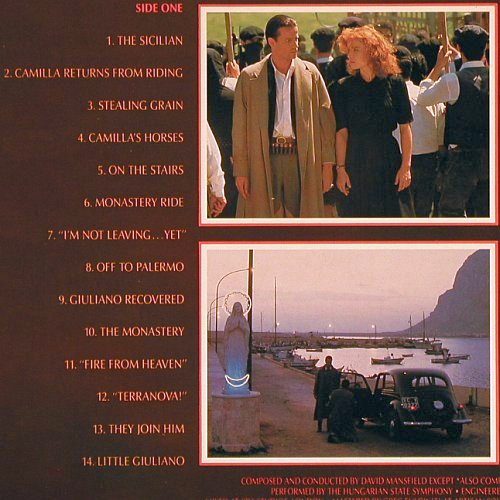 Sicilian: Composed&Cond.By David Mansfield..., Virgin(V2487), UK, 1987 - LP - Y3004 - 7,50 Euro