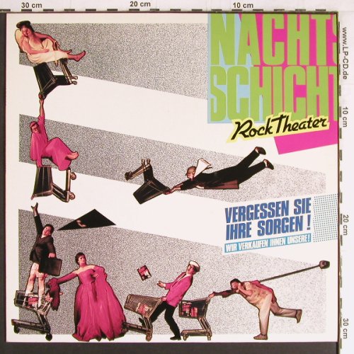 Rocktheater Nachtschicht: Vergeseen Sie Ihre Sorgen, Wunschklang(WK 8620), D, 1986 - LP - Y3027 - 7,50 Euro