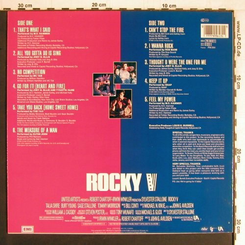 Rocky V: Music From, Capitol(), NL, 1990 - LP - Y3189 - 7,50 Euro