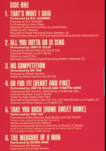 Rocky V: Music From, Capitol(), NL, 1990 - LP - Y3189 - 7,50 Euro