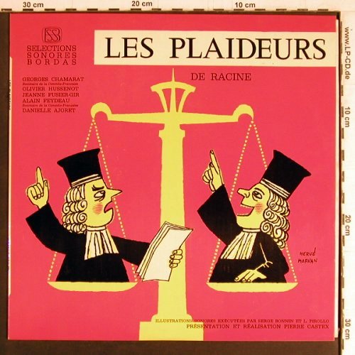 Les Plaideurs: De Racine, SelectionsSonoresBordas (SSR 108), F Typ: LP Best.-Nr.: Y3623 Preis: 9,00 Euro