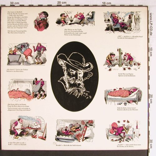 Willhelm Busch Album: gespr.Peter Striebeck, ,Foc, Intercord(964-08 Z), D,  - 2LP - Y3628 - 7,50 Euro