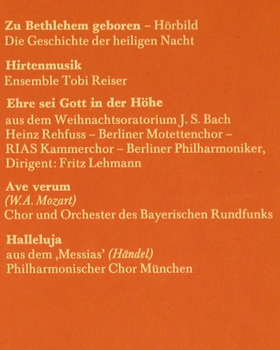 Wieman,Mathias: Die Weihnachtsgeschichte (1967), Karussell(2430 083), D,  - LP - Y3634 - 6,00 Euro