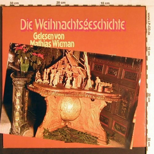 Wieman,Mathias: Die Weihnachtsgeschichte (1967), Karussell(2430 083), D,  - LP - Y3634 - 6,00 Euro