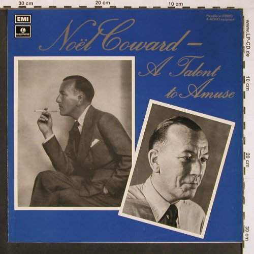 Coward,Noel: A talent To Amuse, Parlophone(PMC 7158), UK, 1973 - LP - Y386 - 9,00 Euro