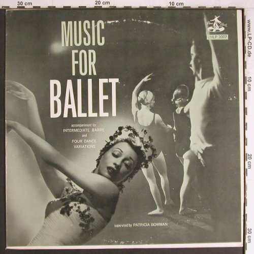 Music for Ballet: Accomp.f Intermediate Barre, Hoctor (HLP 3007), US, m-/vg+ Typ: LP Best.-Nr.: Y3972 Preis: 6,00 Euro