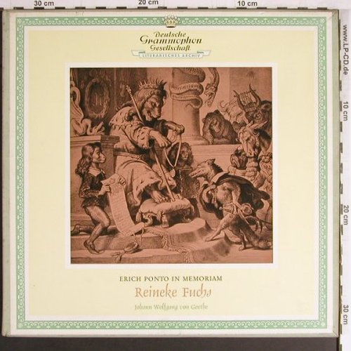 Reineke Fuchs - Goethe: Erich Ponto in Memoriam'58, Box vg+, Deutsche Grammophon(2752 001), D,rec.1949, 1962 - 2LP - Y4045 - 7,50 Euro