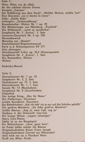 Moser,Hans: Ein musikalischer Spazierg.d.Wien, Philips (P 14 440 L), D, Mono, 1964 Typ: LP Best.-Nr.: Y4089 Preis: 9,00 Euro