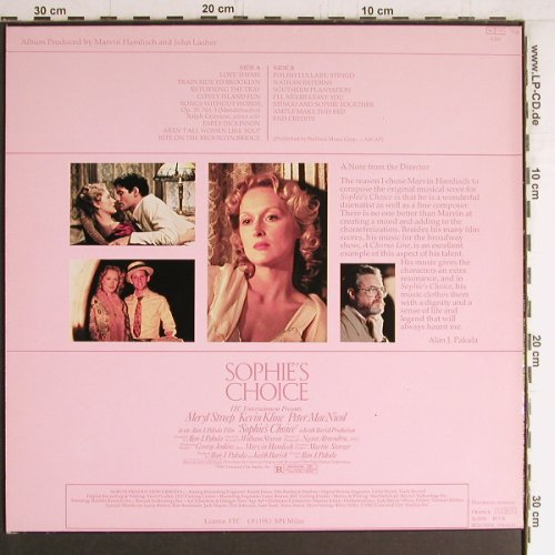 Sophie's Choice: Original Soundtrack by M.Hamlisch, Milan(A 210), F, 1983 - LP - Y4135 - 6,00 Euro