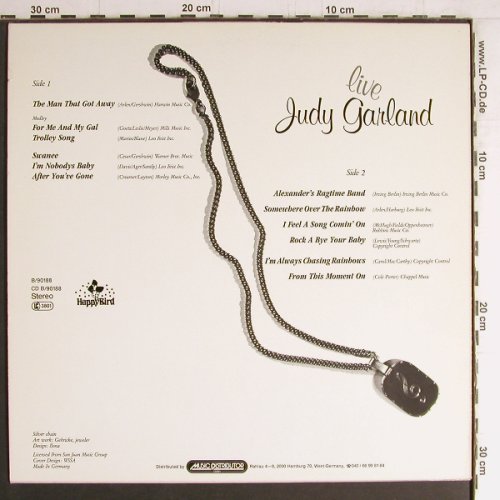 Garland,Judy: Live, Happy Bird(B/90188), D,  - LP - Y4136 - 6,00 Euro