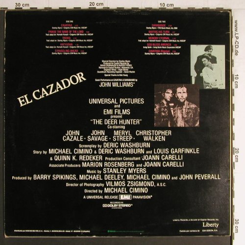 Deer Hunter,The - El Cazador: Original Soundtrack, incl. Booklet, Liberty(2-90.042), E,  - LP - Y4140 - 6,00 Euro