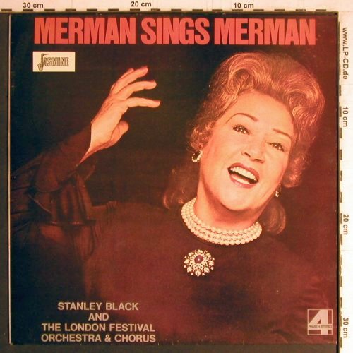 Merman,Ethel: Merman sings Merman (1972), Jasmine (JAS 2209), UK, Ri Typ: LP Best.-Nr.: Y4250 Preis: 7,50 Euro