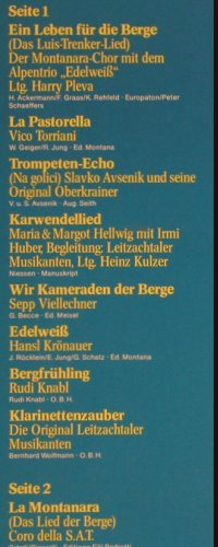 Luis Trenker: Ein Leben für die Berge,Foc(spoken), Arcade (ADEG 160), D Typ: 2LP Best.-Nr.: Y4273 Preis: 7,50 Euro