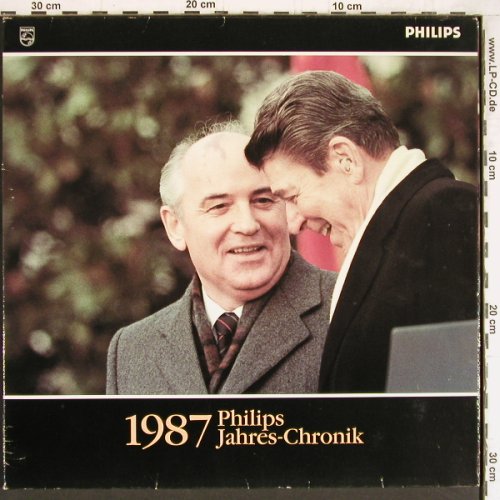 V.A.Philips Jahres-Chronik 1987: O-Töne, Booklet, Foc, Philips (0647 232), D, 1987 Typ: LP Best.-Nr.: Y4312 Preis: 7,50 Euro