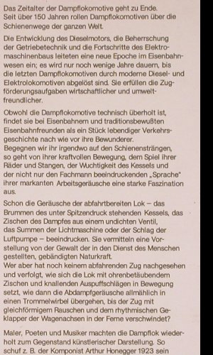 Dampflokomotiven d.deut. Reichsbahn: Von 01 bis 99 ,24Tr., Litera(8 65 252), DDR, 1978 - LP - Y4387 - 10,00 Euro