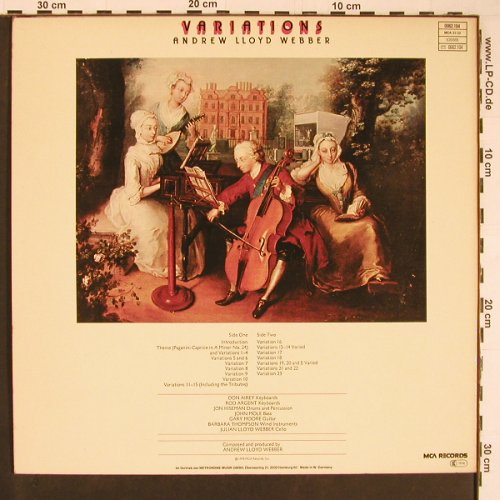 Webber,Andrew Lloyd: Variations, MCA(0062.104), D, 1978 - LP - Y455 - 6,00 Euro