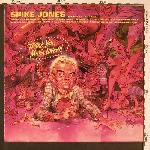Jones,Spike: Thank You Music Lovers (1960), RCA (NL 89057), D, Ri, 1983 Typ: LP Best.-Nr.: Y465 Preis: 7,50 Euro