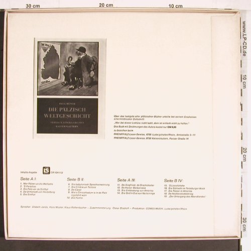 Münch,Paul: Die Pälzisch Weltgeschicht, Box, Leser Service (CR 1011/12), D Typ: 2LP Best.-Nr.: Y4698 Preis: 7,50 Euro