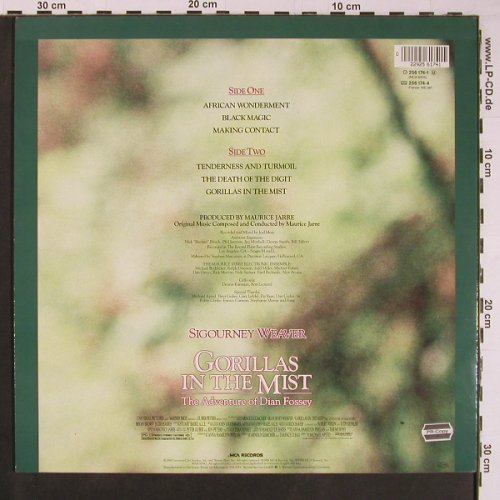 Gorillas In The Mist: Music by Maurice Jarre, MCA(256 174-1), D, 1988 - LP - Y470 - 6,00 Euro