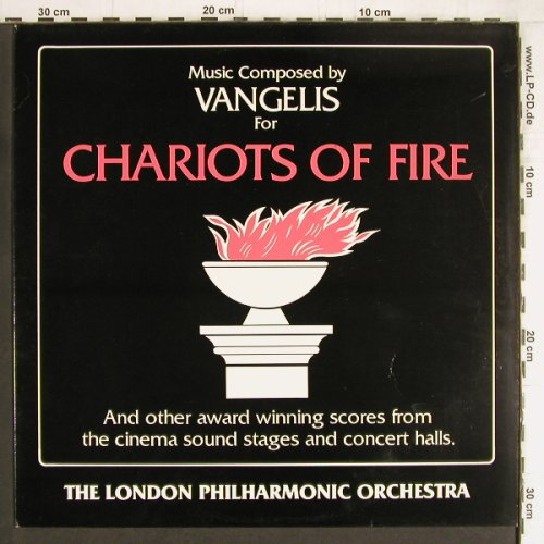 Chariots of Fire: by London Philh.Orch./comp.Vangelis, Hallmark(SHM 3112), UK, Ri, 1982 - LP - Y4762 - 6,00 Euro