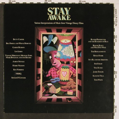 V.A.Stay Awake - Various: Interpretations fr Vintage Disney, AM(393 918-1), D, 10 Tr., 1988 - LP - Y476 - 6,00 Euro
