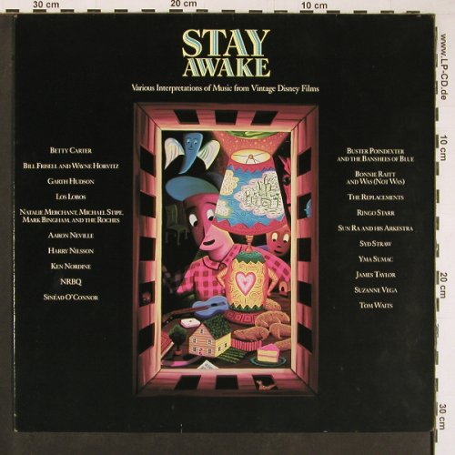 V.A.Stay Awake - Various: Interpretations fr Vintage Disney, AM (393 918-1), D, 10 Tr., 1988 Typ: LP Best.-Nr.: Y476 Preis: 6,00 Euro
