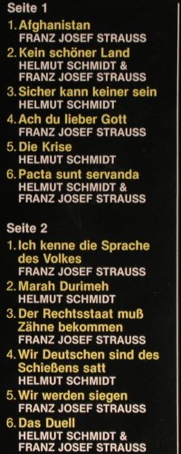 V.A.Bonner Hitparade: Das Duel, Strauss / Schmidt, Bellaphon(27 01 016), D, woc, 1980 - LP - Y4805 - 6,00 Euro