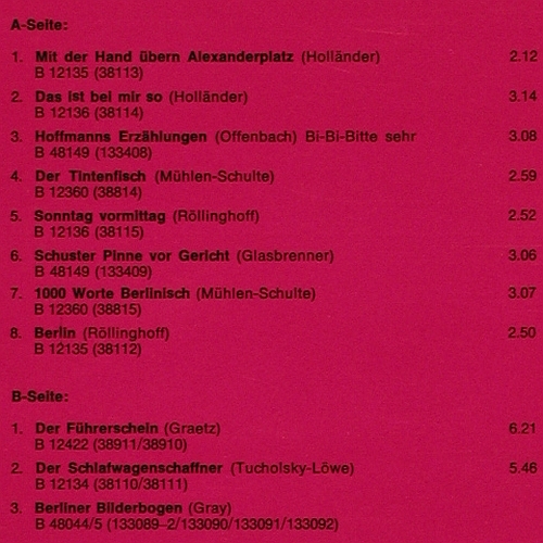 Graetz,Paul: Serie für Liebhaber u.Sammler, Discophilia (DIS 13), D Typ: LP Best.-Nr.: Y48 Preis: 9,00 Euro