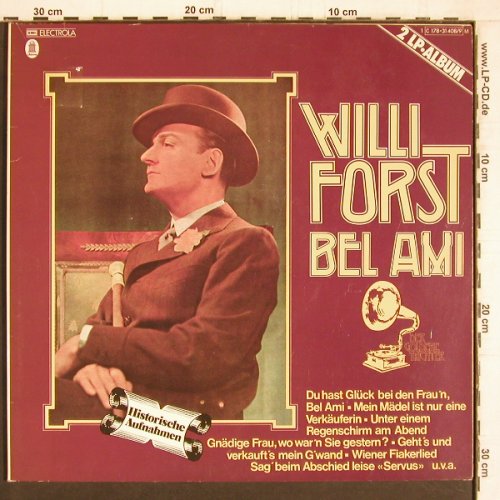 Forst,Willi: Bel Ami, Foc (hist.rec), Odeon(C 178-31 408/9), D,  - 2LP - Y4918 - 7,50 Euro