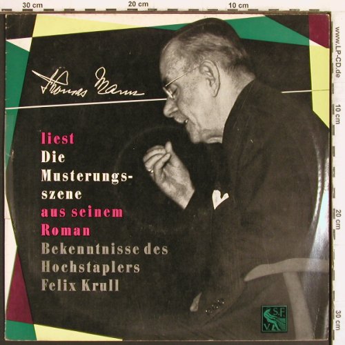 Mann,Thomas: Bekenntnisse d. Hochst..Felix Krull, S.Fischer Verlag (08342), D, 1959 Typ: LP Best.-Nr.: Y4976 Preis: 12,50 Euro