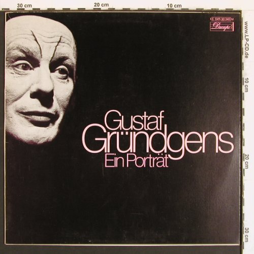 Gründgens,Gustaf: Ein Porträt, Mono, Dacapo(C 049-30 240), D,  - LP - Y4979 - 9,00 Euro
