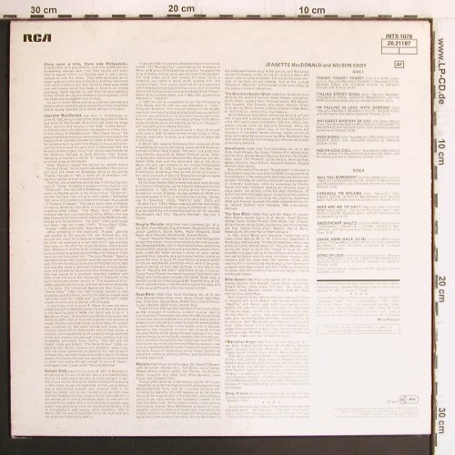 MacDonald,Jeanette & Nelson Eddy: Favorites in HI-FI, RCA International (26.21197), D, Ri, 1971 Typ: LP Best.-Nr.: Y4982 Preis: 7,50 Euro