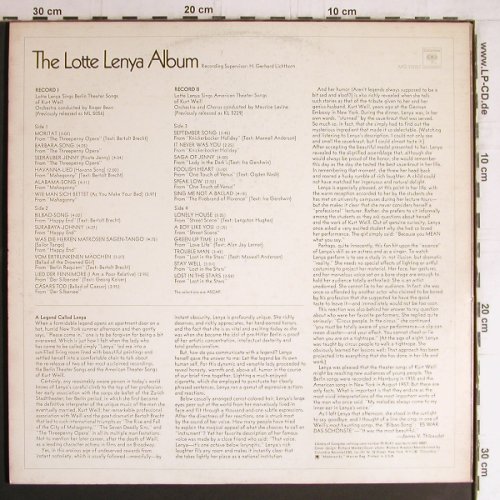 Lenya,Lotte: The L.L.Album, Foc, Mono, Columbia (MG 30087), US, 1970 Typ: 2LP Best.-Nr.: Y5152 Preis: 12,50 Euro