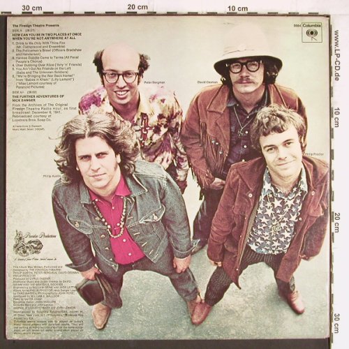 Firesign Theatre pres All Hail: How can you be in two places..,Foc, Columbia (PC 9884), US Typ: LP Best.-Nr.: Y5305 Preis: 6,00 Euro