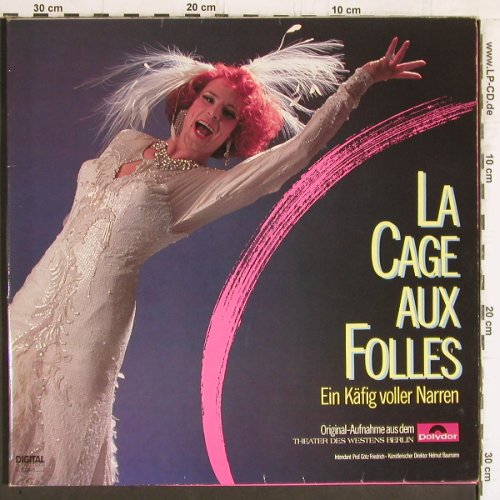La Cage Aux Folles / Käfig v.Narren: Theater des Westens, Foc, Polydor (829 646-1), D, 1986 Typ: LP Best.-Nr.: Y5474 Preis: 7,50 Euro