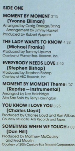 Moment By Moment: John Travolta / Lily Tomlin, V.A., RSO (2394 217), D, 1979 Typ: LP Best.-Nr.: Y5735 Preis: 6,00 Euro