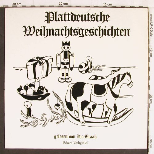 Plattdeutsche Weihnachtsgeschichten: gelesen von Prof.Dr.Ibo Braak, Teldec(66.21098), D,  - LP - Y5827 - 7,50 Euro
