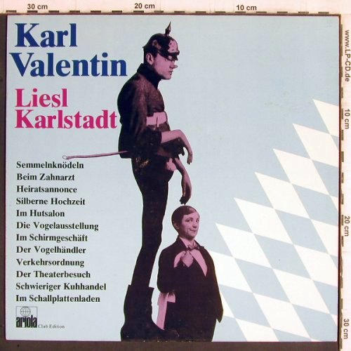 Valentin,Karl & Liesl Karlstadt: Same, Ariola, Club Ed.(34 432 5), D, 1978 - LP - Y5988 - 6,00 Euro
