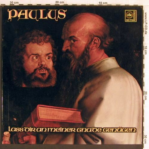 Paulus Oratotium: Lass dir an meiner Gnade genügen, hsw(33 756), D, 1976 - LP - Y6093 - 9,00 Euro