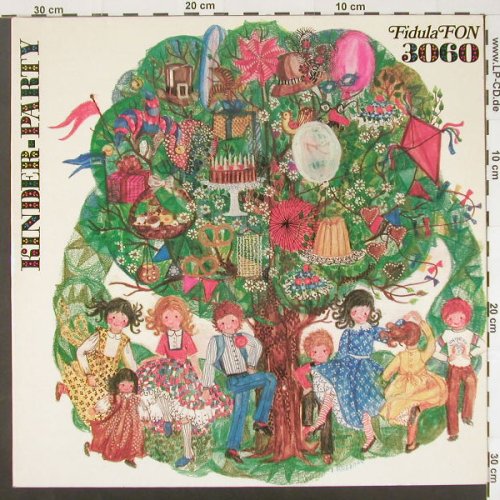 Tanzspiele für Kinderparties: Ensemble Robby Schmitz, ORF, FidulaFon(3060), Foc, 1980 - LP - Y60 - 5,00 Euro