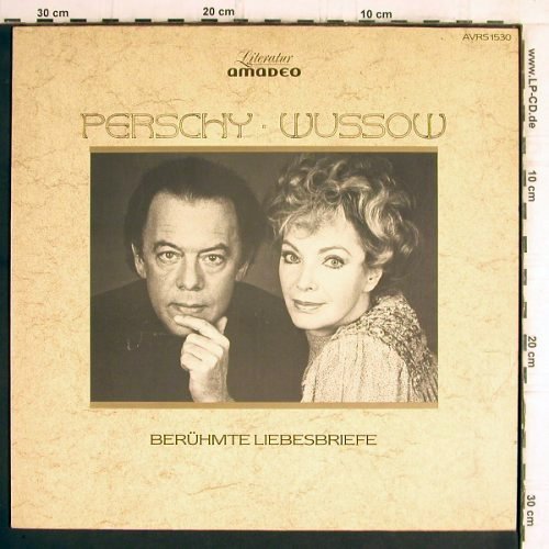 Perschy,Maria / Klausjürgen Wussow: Berhmte Liebesbriefe, Amadeo(AVRS 1530), A, 1986 - LP - Y6199 - 7,50 Euro