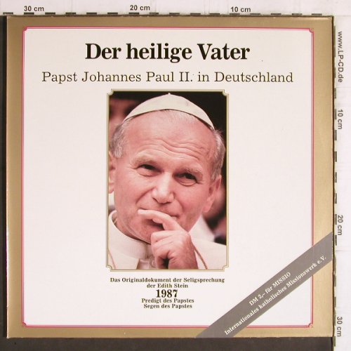 Der heilige Vater: Papst Joh. Paul II in Deutschland, Titan / WDR(T 2 587 046), D, 1987 - 2LP - Y6245 - 7,50 Euro