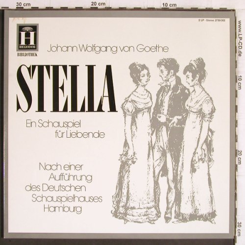 Stella - J.W.von Goethe: Ein Schauspiel für Liebende, Foc, Heliodor(2759 002), D, Ri, 1966 - 2LP - Y6271 - 9,00 Euro