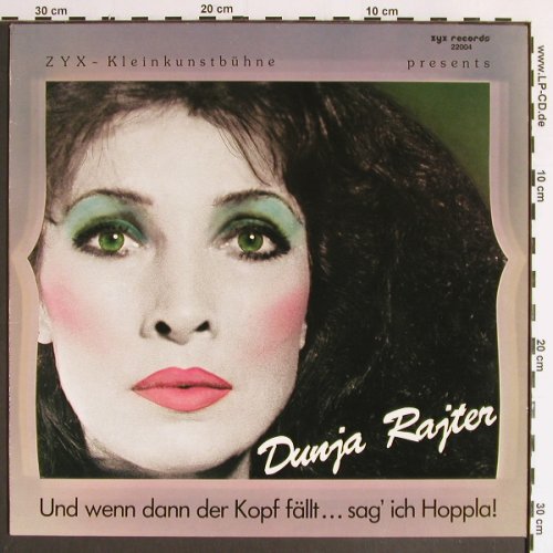 Rajter,Dunja: Und wenn dann der Kopf fällt..sag', ZYX-Kleinkunst(22004), D, 1985 - LP - Y6398 - 9,00 Euro