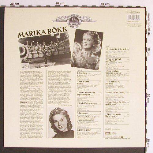 Rökk,Marika: Der Goldene Trichter, EMI(15 6300 1), D,  - LP - Y6546 - 6,00 Euro