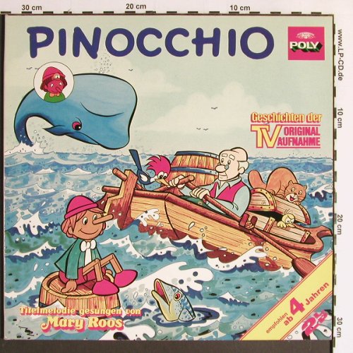 Pinocchio: Folge 9+10, Foc, Poly(811 658-1), D, 1978 - 2LP - Y6558 - 6,00 Euro