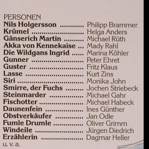 Nils Holgersen: Folge 3, Poly (2432 238), D, 1981 Typ: LP Best.-Nr.: Y6583 Preis: 5,00 Euro
